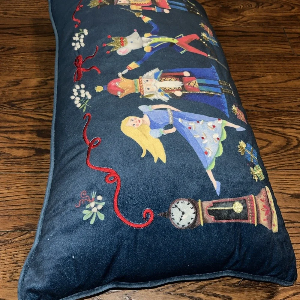 Isaac Mizrahi Christmas Blue NUTCRACKER BALLET 23